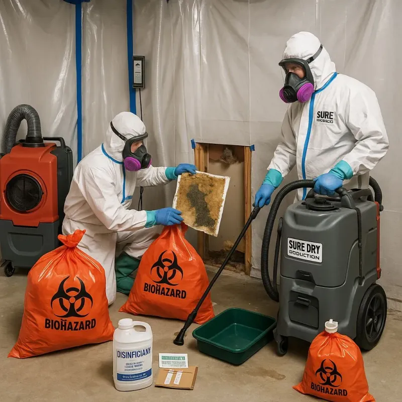 Contaminated Water Handling Protocols process in Ringling, OK